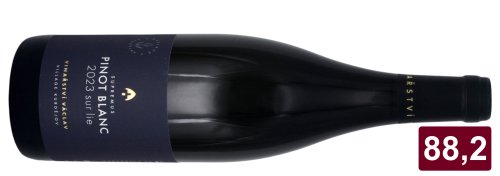 Pinot blanc Supremus 2023 Vinařství sv. Václav lahev vína