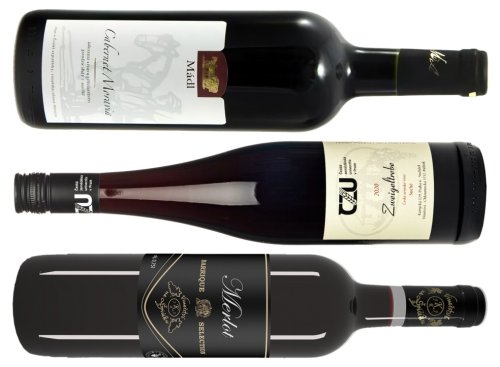 Cabernet Moravia Stanislava Mádla, Zweigeltrebe ČZU Praha a Merlot Vinařství na Špičáku Cabernet Moravia Stanislava Mádla, Zweigeltrebe ČZU Praha a Merlot Vinařství na Špičáku