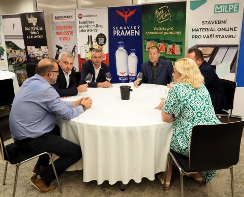 Při neshodě hodnotitelů se o vínech diskutuje u kulatého stolu (foto: www.kralvin.cz)