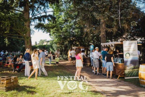Prožijte pohodový den s kvalitními víny v Bzenci i vy (foto: www.vocbzenec.cz) FESTIVAL VOC VÍN v Bzenci - vínomilci v zámeckém parku