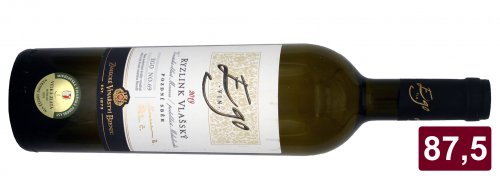 Ryzlink vlašský 2019 Zámecké vinařství Bzenec lahev vína