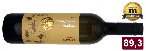 Dunajovský vlašák 2021 Filip Mlýnek lahev vína