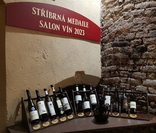 Aktuálně si můžete dát i nástavbu v podobě 18 vín se stříbrnou medailí Salon vín