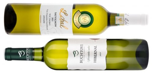 Sauvignon Vinařství Líbal, Hibernal Vinařství Buchtovi lahve vína