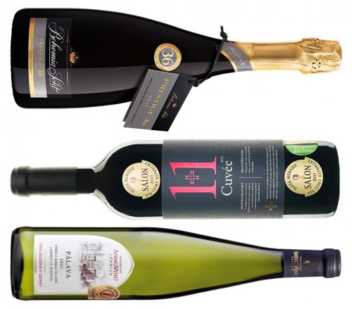 Bohemia Sekt Prestige 36, Cuvée 1+1 dvojice Mádl Michlovský a Pálava Annovino Lednice lahve vína