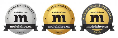 Medaile k redakčním testům roku 2023 Medaile pro vína