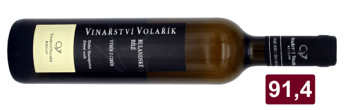 Rulandské bílé 2017 Vinařství Volařík lahev vína Rulandské bílé Volařík