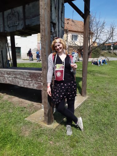 Autorka reportáže a hodnotitelka Baacinka Autorka reportáže a hodnotitelka Baacinka