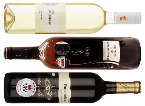Neuburské Vinařství u svatého Martina, Rulandské šedé Jiřího Šilinka, Dornfelder Vinařství Sedláčkovi Neuburské Vinařství u svatého Martina, Rulandské šedé Jiřího Šilinka, Dornfelder Vinařství Sedláčkovi