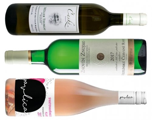 Müller Thurgau České vinařství Chrámce, Veltlínské červené rané Znovín Znojmo, Svatovavřinecké klaret vinařství Pavlica Müller Thurgau České vinařství Chrámce, Veltlínské červené rané Znovín Znojmo, Svatovavřinecké klaret vinařství Pavlica