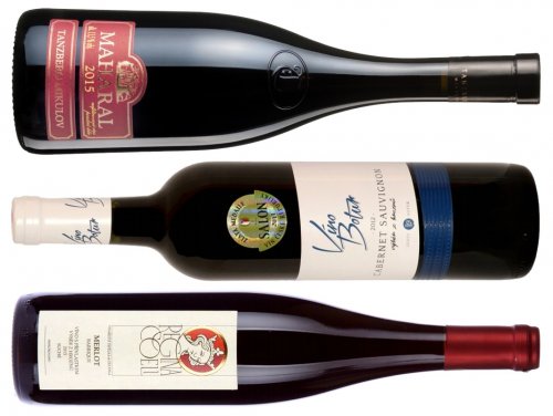 Cuvée Maharal Tanzberg Mikulov, Cabernet Sauvignon Luděk Botur, Merlot Trpělka & Oulehla Cuvée Maharal Tanzberg Mikulov, Cabernet Sauvignon Luděk Botur, Merlot Trpělka & Oulehla