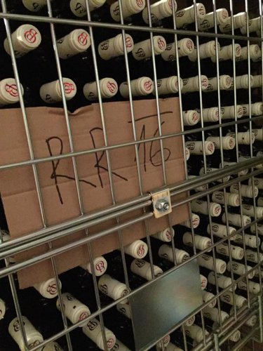 Ryzlink rýnský 2016 ještě odpočívá ve vinařství (foto facebook vinařství)