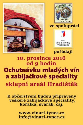 Ochutnávka mladých vín Ochutnávka mladých vín
