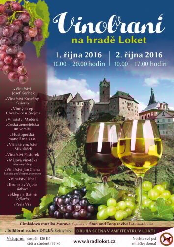 Vinobraní na hradě Loket Vinobraní na hradě Loket