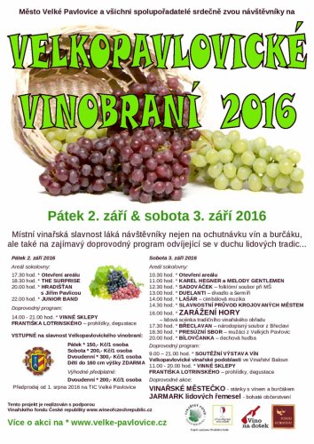 Velkopavlovické vinobraní Velkopavlovické vinobraní
