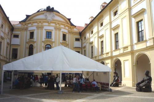 Mezinárodní výstava vín Slavkov Mezinárodní výstava vín Slavkov prostory