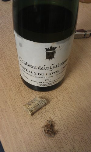 Chateau de la Guimoniére - Coteaux du Layon Chaume 1967 Chateau de la Guimoniére - Coteaux du Layon Chaume 1967