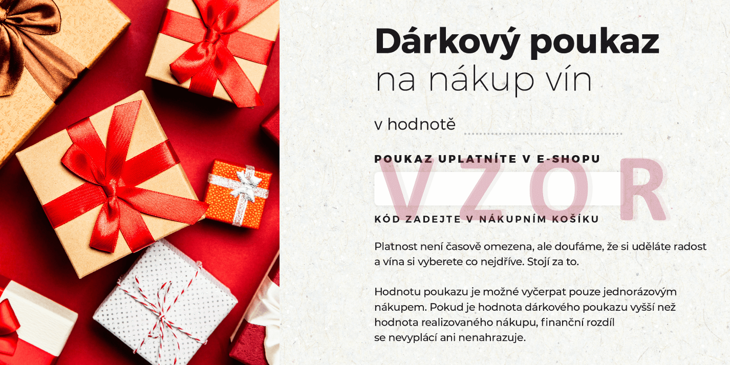 Elektronický dárkový poukaz v hodnotě 1000 Kč