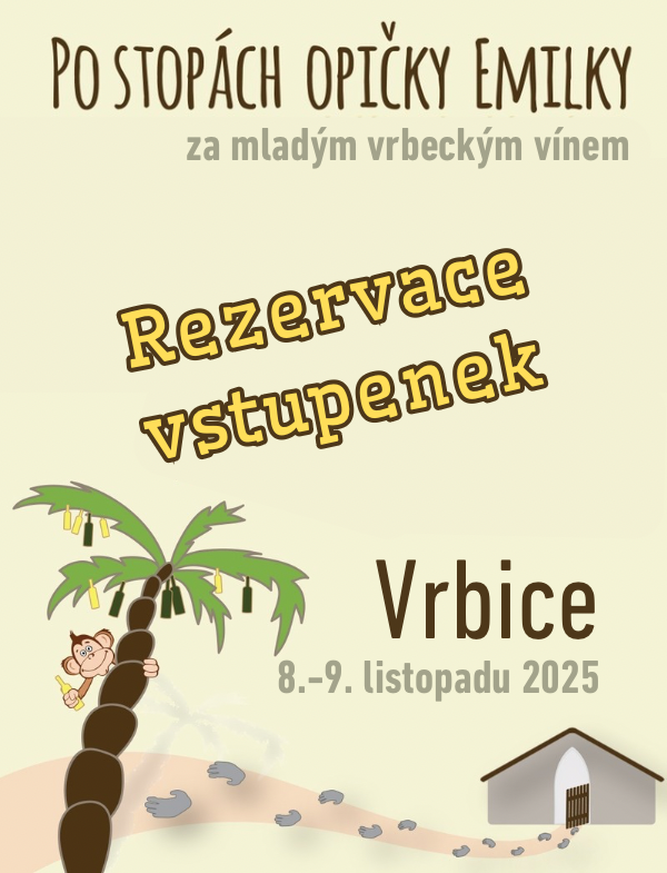 Rezervace vstupenky Po stopách opičky Emilky 2025