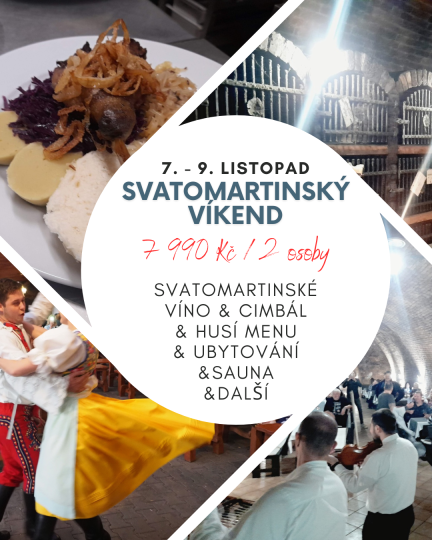 Svatomartinský víkend pro 4