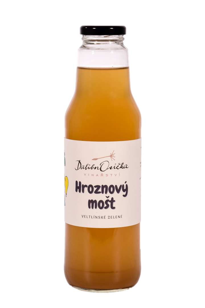 Hroznový mošt (Veltlínské zelené) 2020
