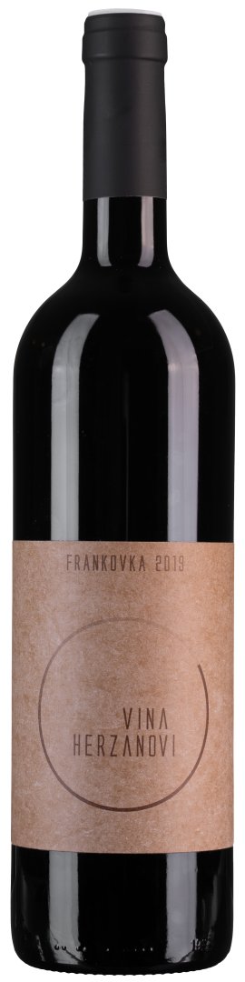 Fľaša vína Frankovka 2022, moravské zemské víno (suché)