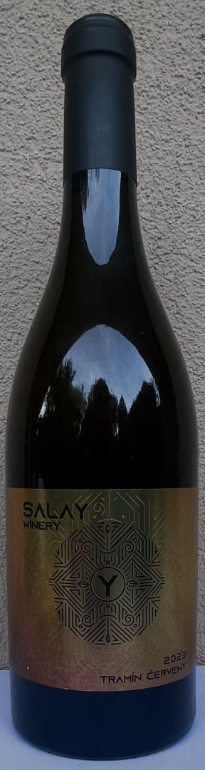 Fľaša vína Tramín červený reserva 2023, zemské víno (suché)