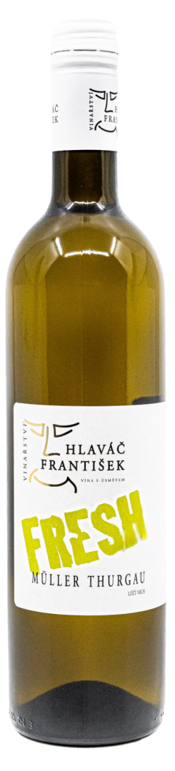 Fľaša vína Müller Thurgau "Fresh" 2023, kabinetné víno (suché)