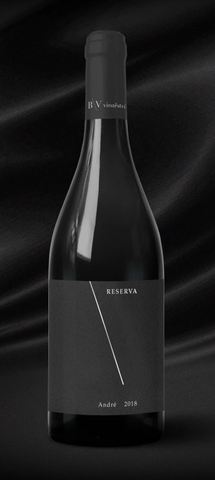 Fľaša vína André Reserva 2018, výber z hrozna (suché)
