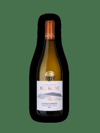 Fľaša vína Chardonnay 2023, výber z hrozna (suché)