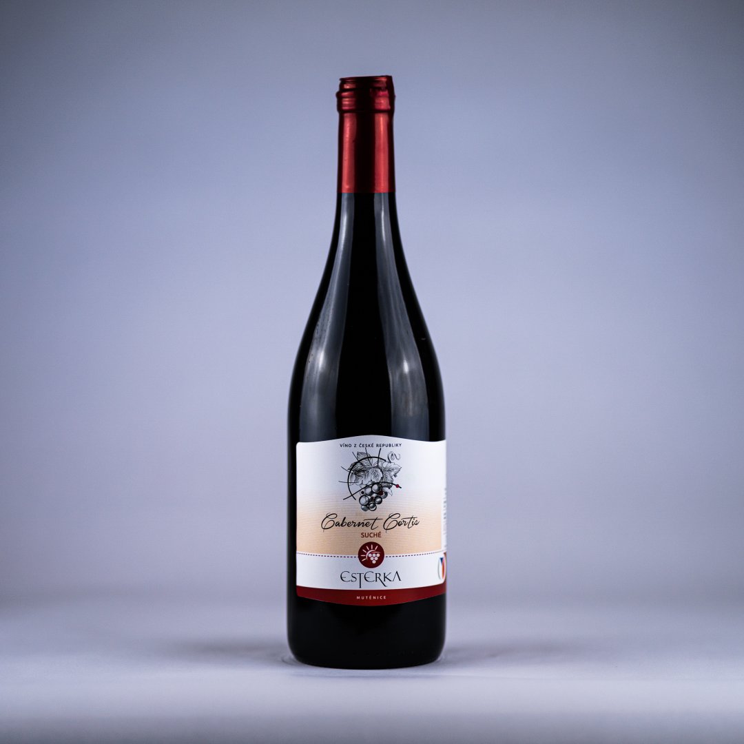 Fľaša vína Frankovka 2022, moravské zemské víno (suché)