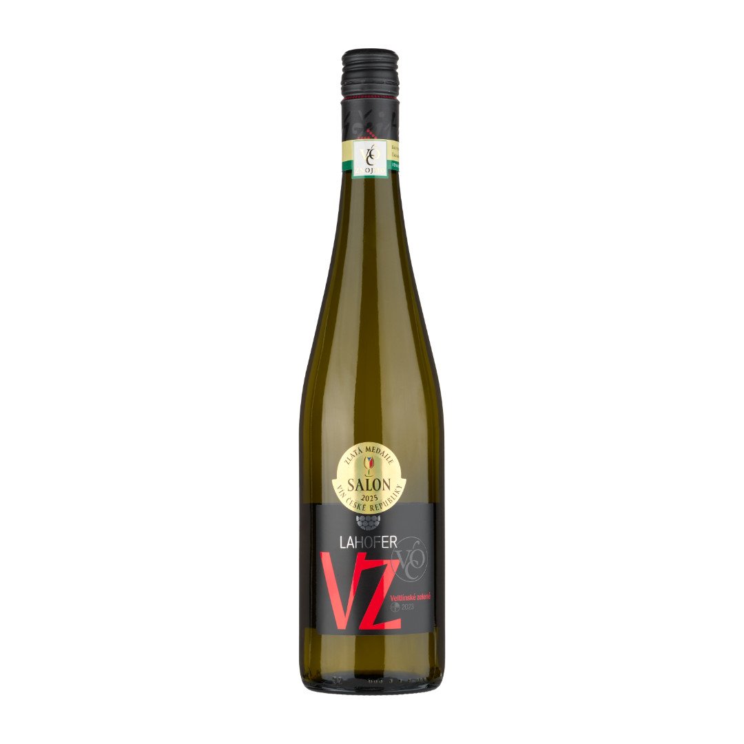 Fľaša vína Veltlínské zelené 2023, voc (suché)