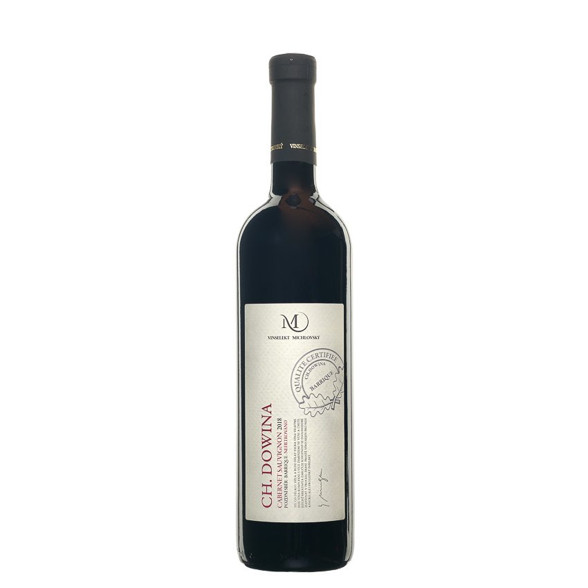 Fľaša vína Cabernet Sauvignon Ch. Dowina 2021, pozdný sber (suché)