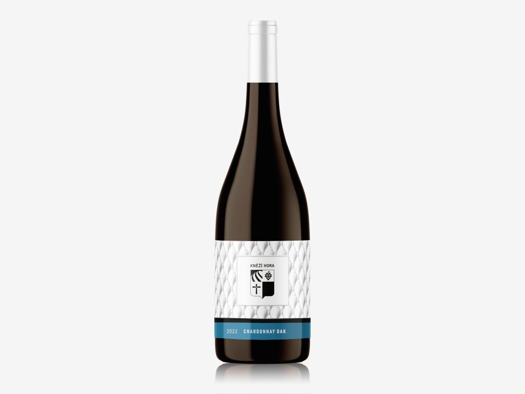 Fľaša vína Chardonnay OAK 2022, výber z hrozna (suché)