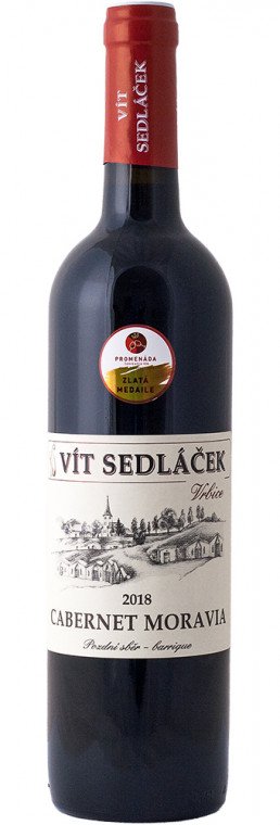 Cabernet Moravia 2018, pozdný sber