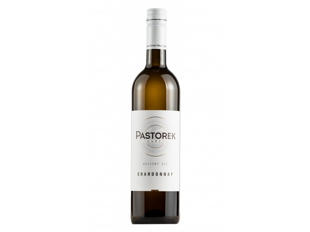 Fľaša vína Chardonnay 2018, pozdný sber (suché)