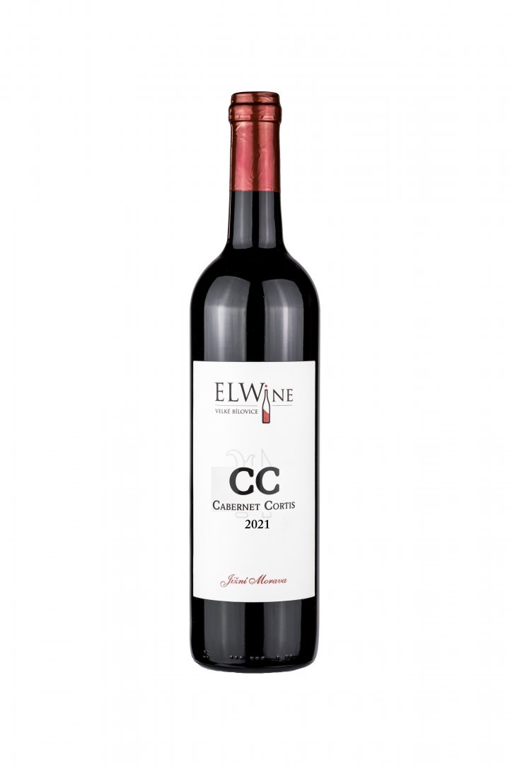 Fľaša vína Cabernet Cortis 2021, pozdný sber (suché)