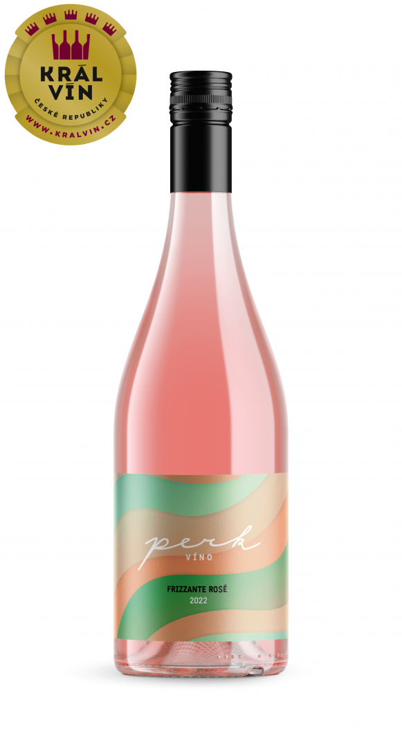 Fľaša vína Frizzante rosé 2022, zemské víno - perlivé (polosladké)
