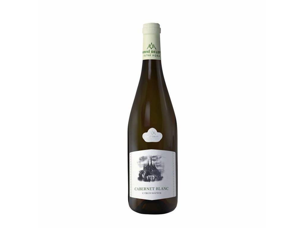 Fľaša vína Cabernet Blanc 2019, zemské víno (suché)