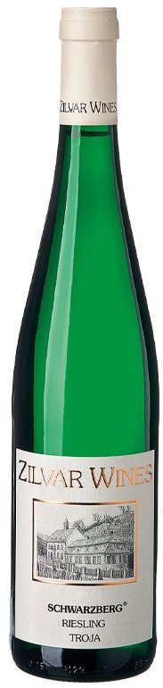 Fľaša vína Riesling Schwarzberg 2021, zemské víno (suché)