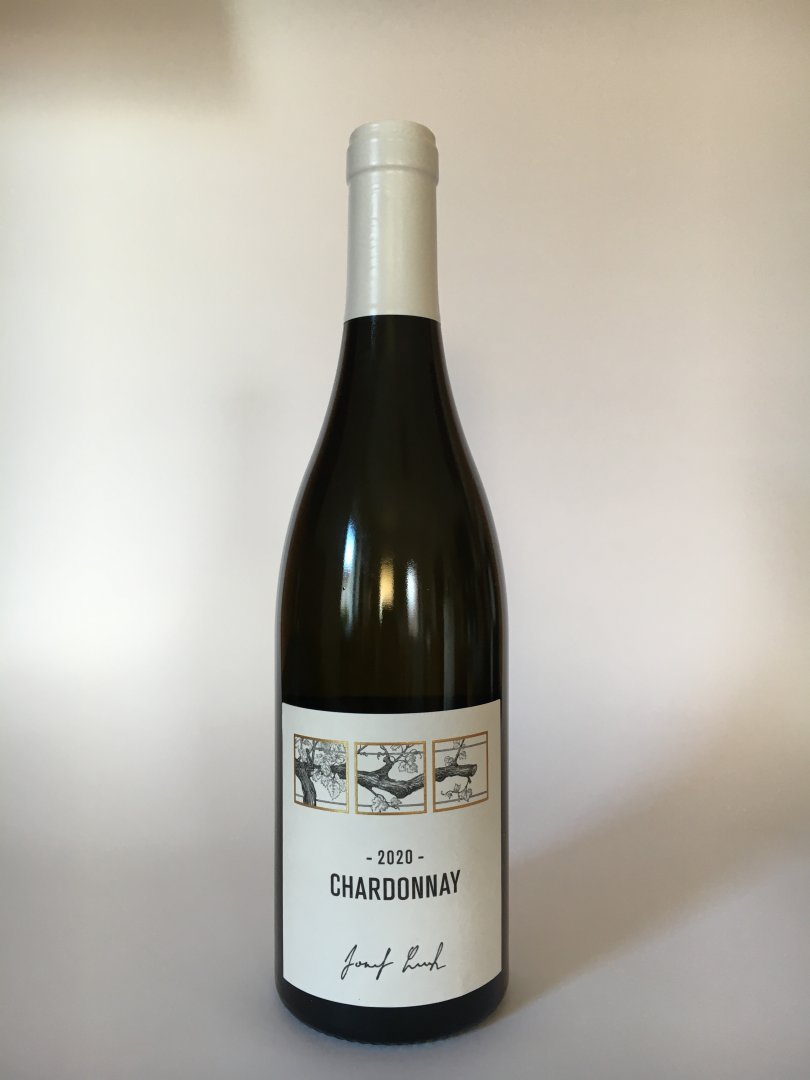 Fľaša vína Chardonnay 2020, zemské víno (suché)