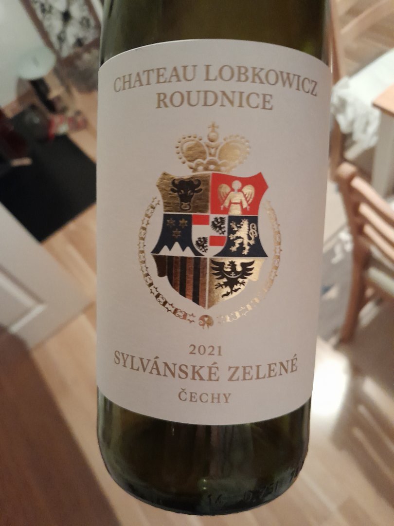 Fľaša vína Sylvánské zelené 2021, zemské víno (suché)