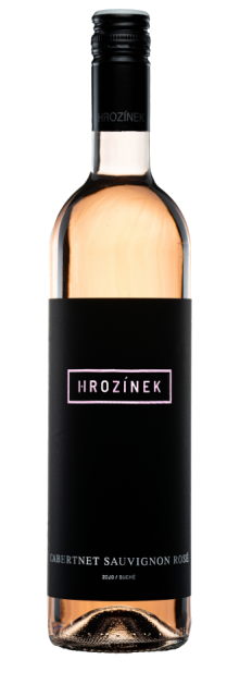 Fľaša vína Cabernet Sauvignon rosé 2021, pozdný sber (suché)