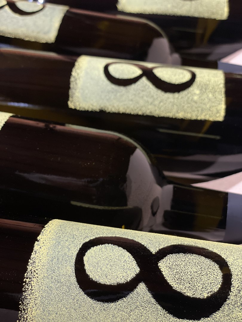 Fľaša vína Riesling - Noble Rot 2021, výber z hrozna (polosuché)