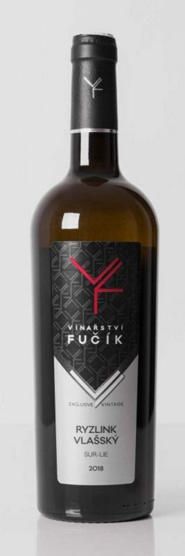 Ryzlink vlašský sur-lie 2018, pozdný sber