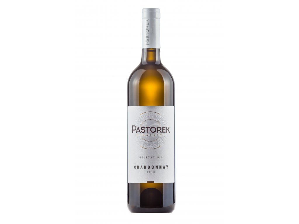 Fľaša vína Chardonnay 2018, pozdný sber (suché)