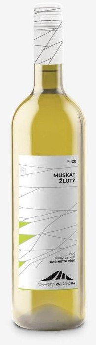 Muškát žlutý 2020, kabinetné víno