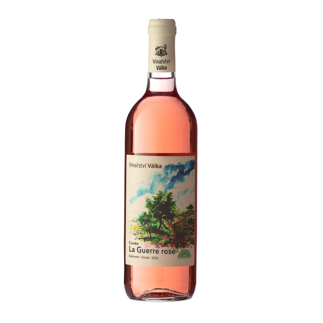 Fľaša vína Cuvée La Guerre rosé (BIO) 2020, kabinetné víno (suché)
