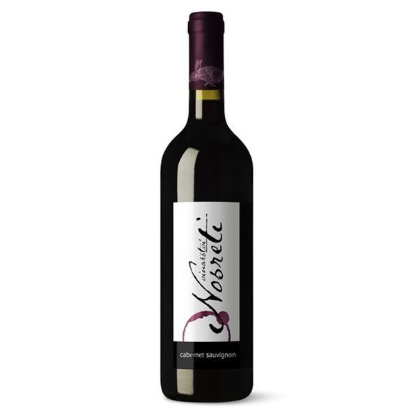 Fľaša vína Cabernet Sauvignon 2017, zemské víno (suché)