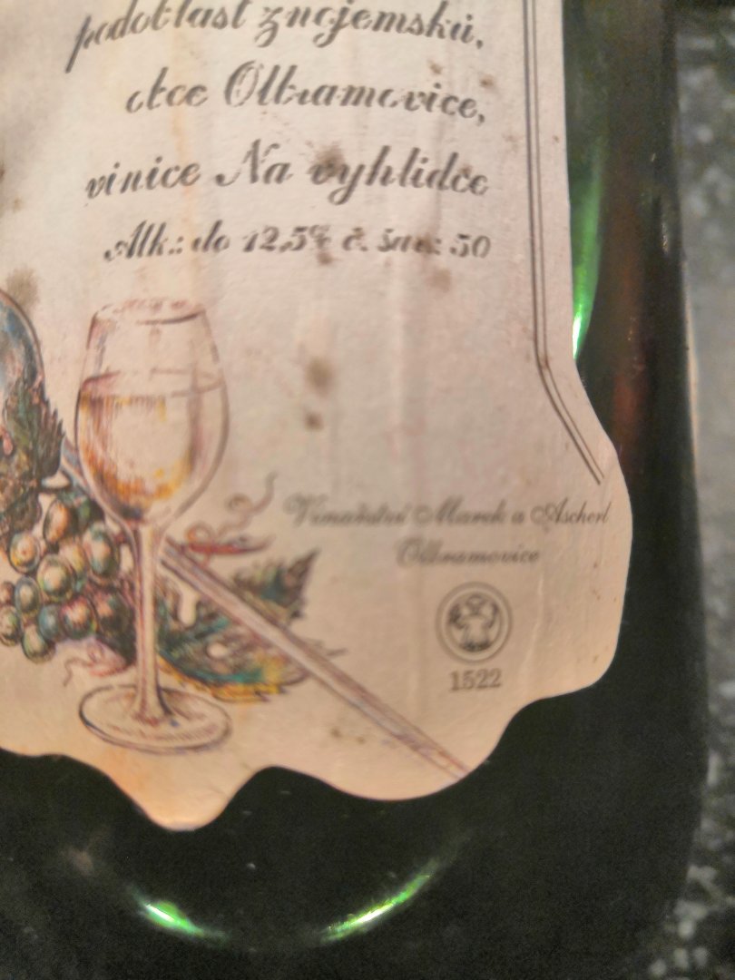 Fľaša vína André "Prodaná nevěsta" 2015, akostné víno (suché)